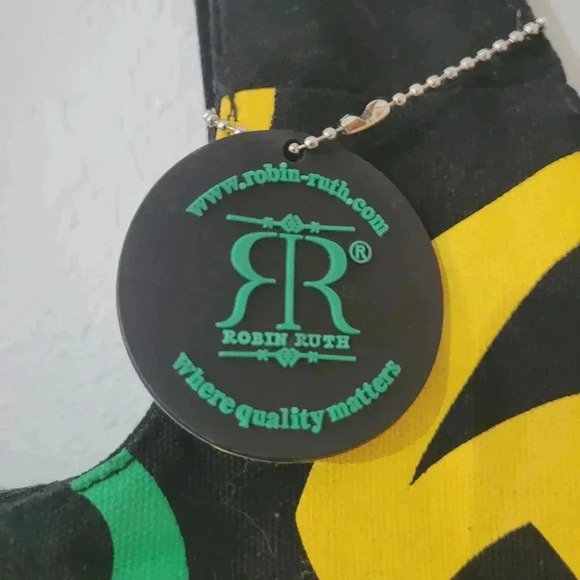 Robin Ruth JAMACA Neon Color Spiral Pattern Purse Zip Closure Shoulder L… - Picture 3 of 10